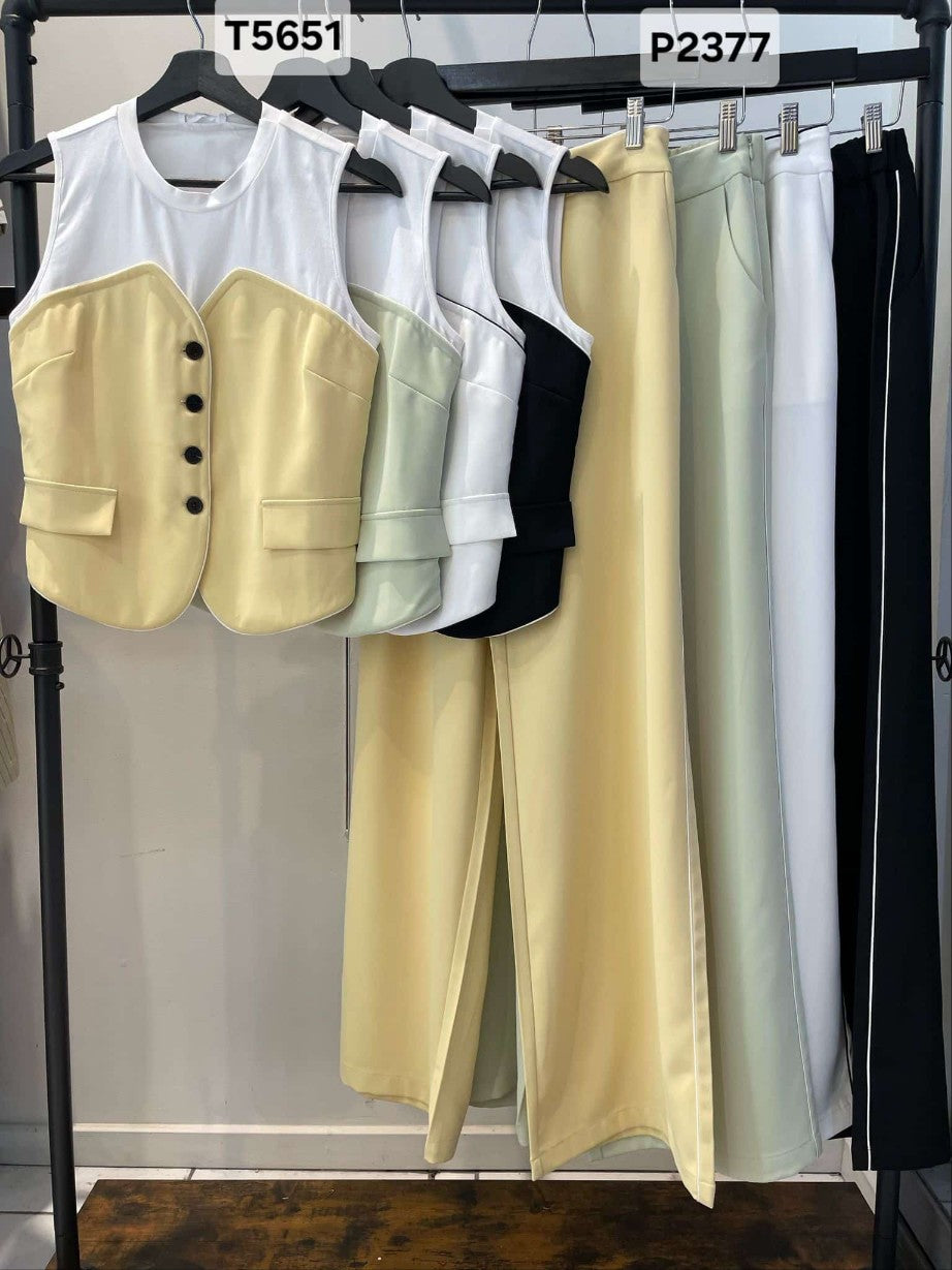 Ensemble Top & Pants Set