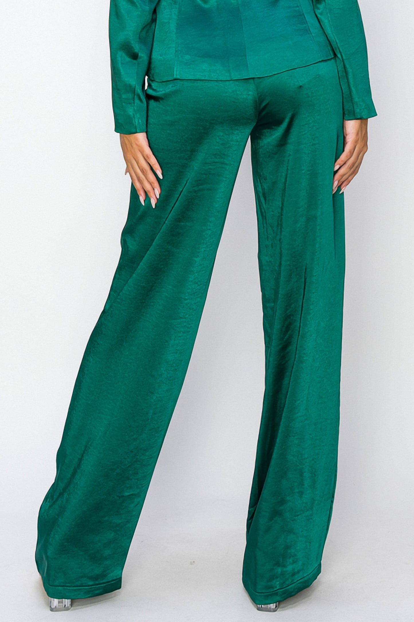 Relaxed Sophistication Semi-Wide Leg Pants