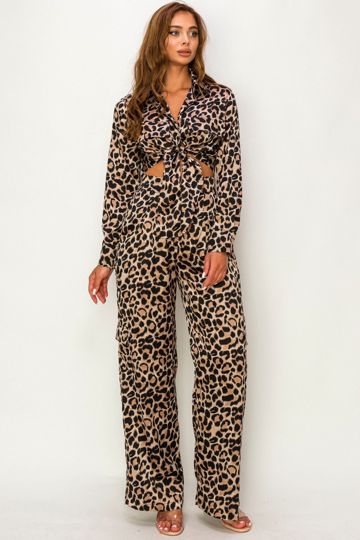 Fierce Charm Animal Print TOP
