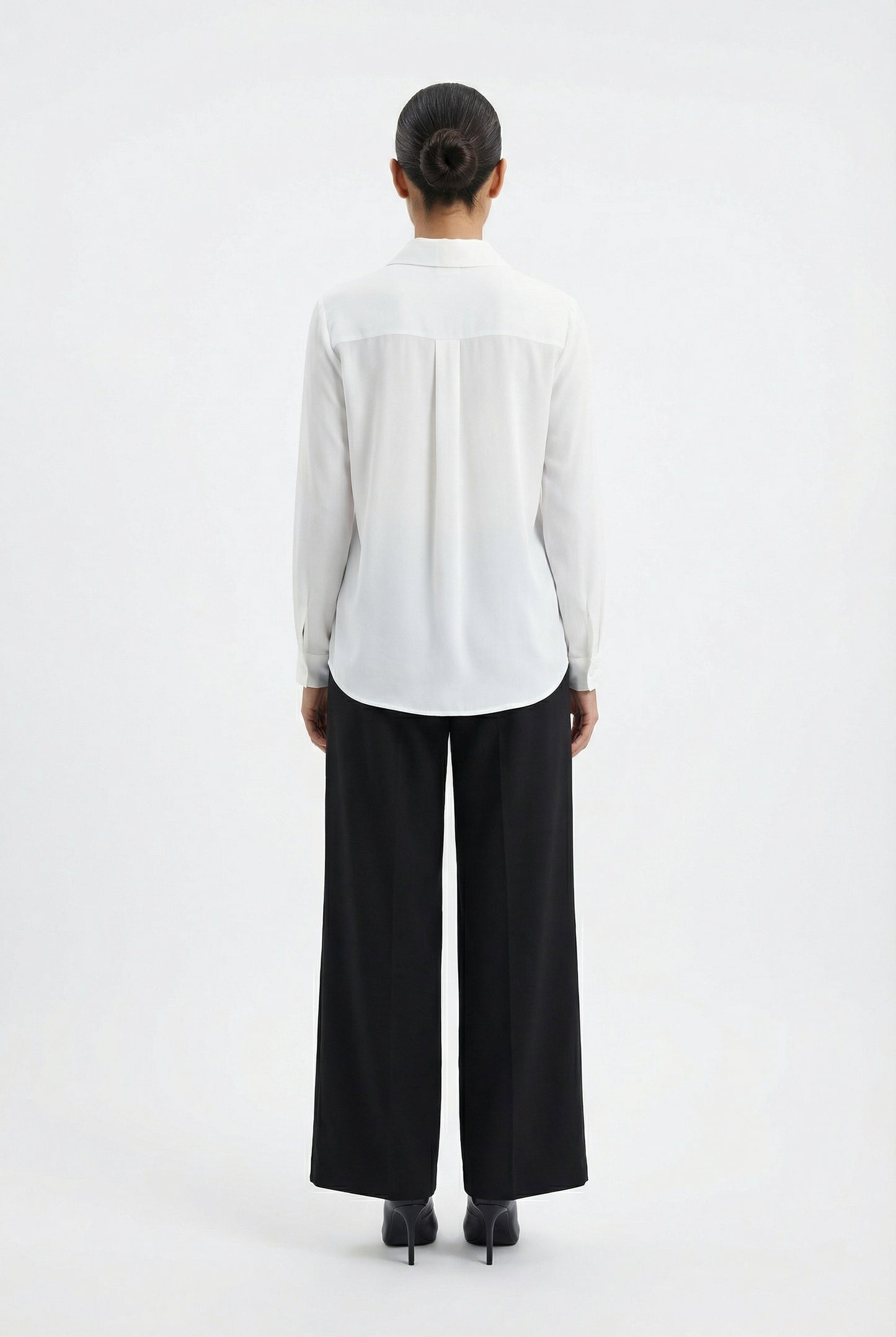 Striped Side-Button Layered Illusion Top