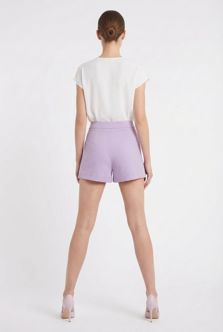 Tailored Pastel Shorts
