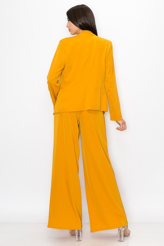 Tie Waist Wide Leg Pants