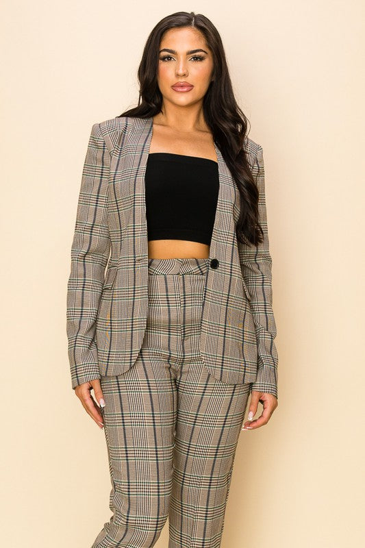 Plaid Jacket