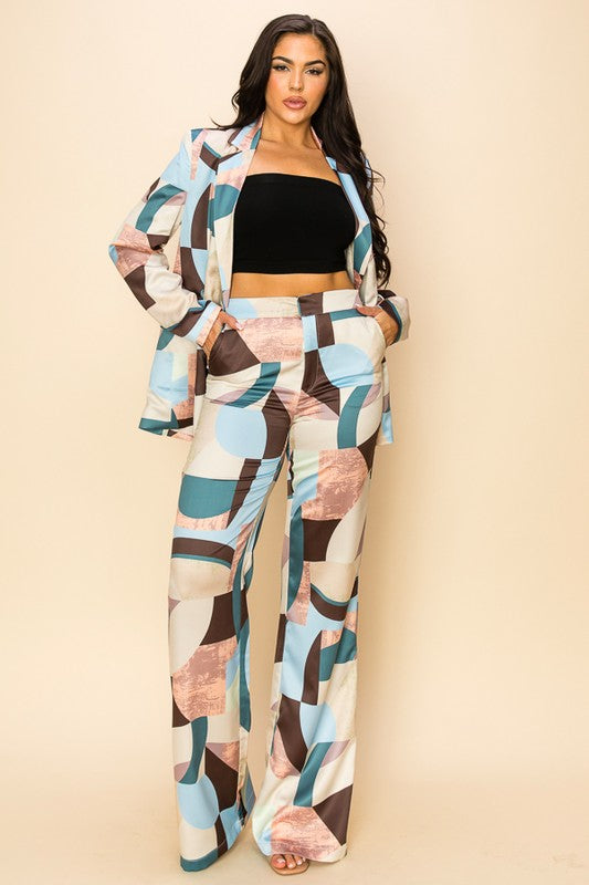 Printed Pants