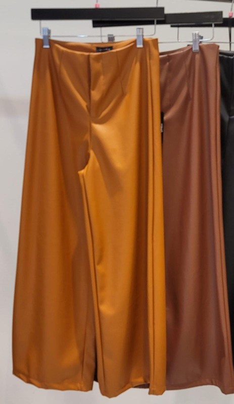 Pu Wide Pants