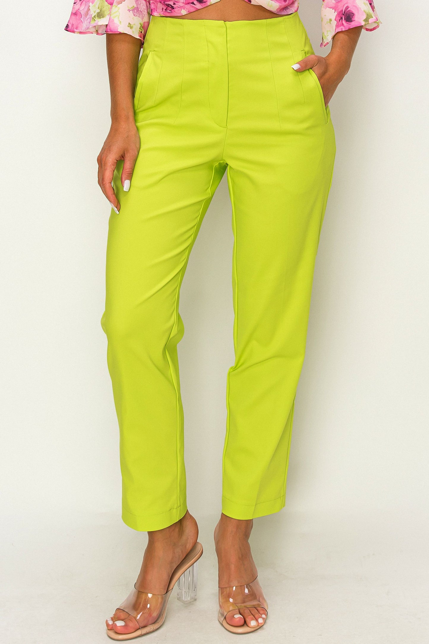 Pair Of Trousers With Dual Side Pockets.