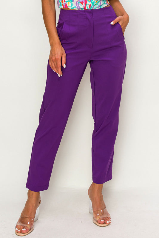 Pair Of Trousers With Dual Side Pockets.