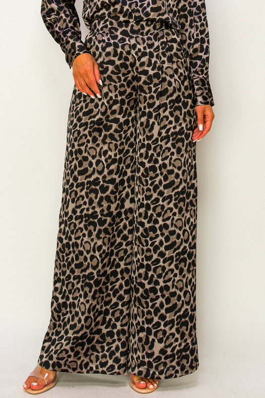 Fierce Charm Wide Leg Pants