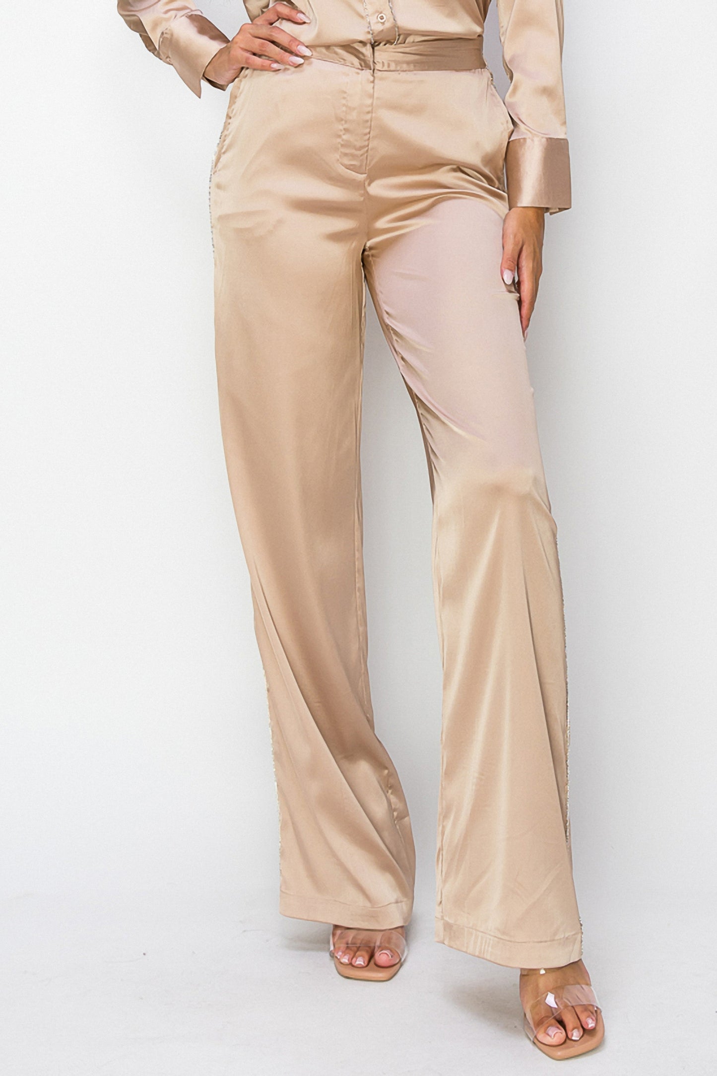 High-Waist Long Pants