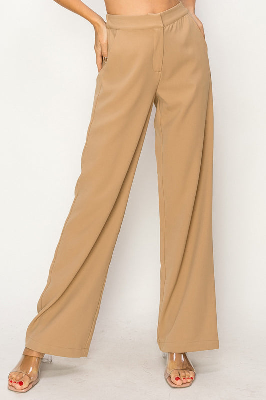 Full Length High-Waisted Pants