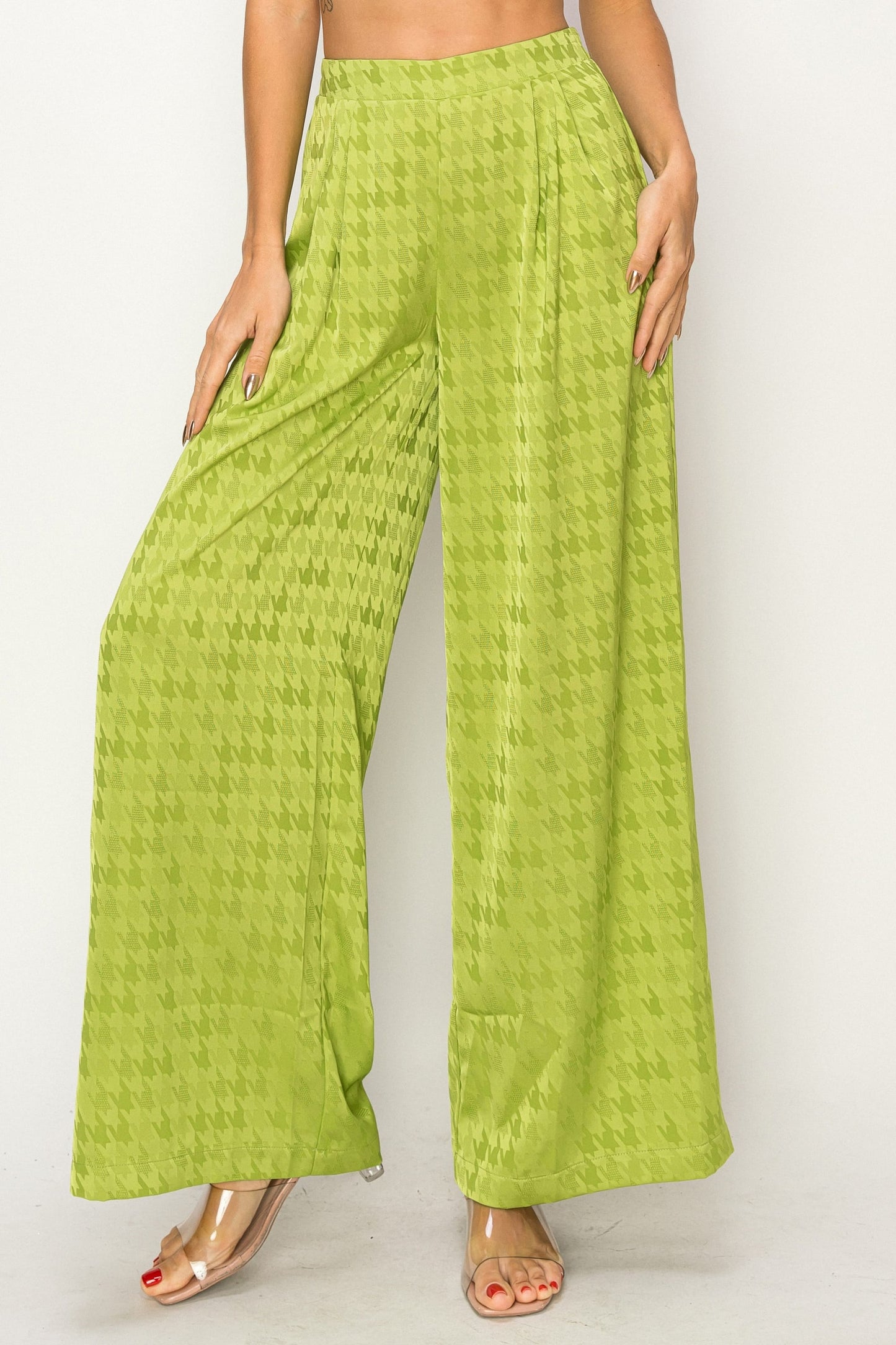 Satin Wide Leg Pants