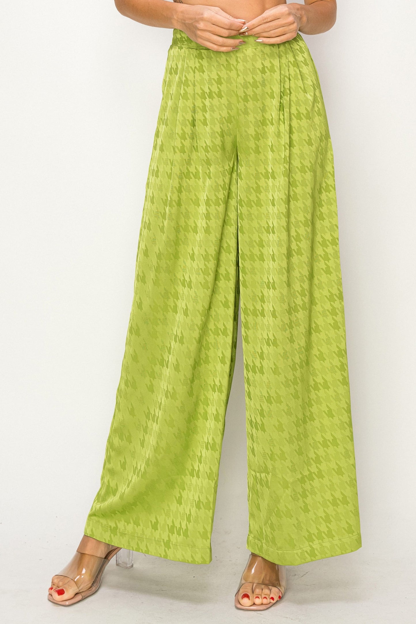 Satin Wide Leg Pants