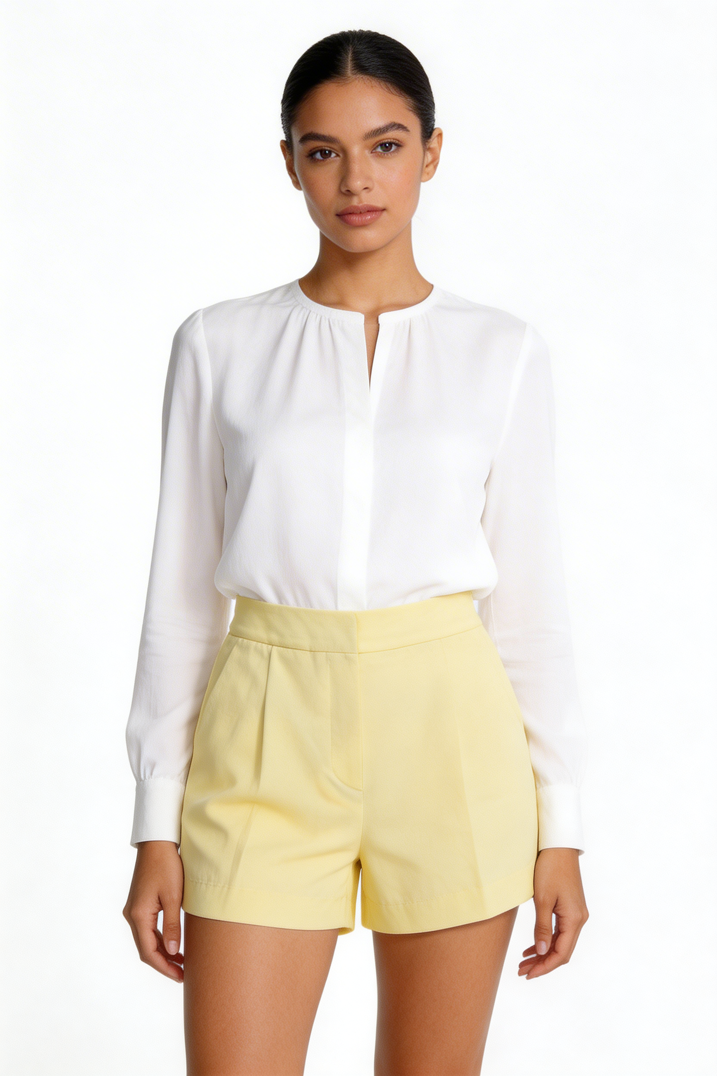 Tailored Pastel Shorts