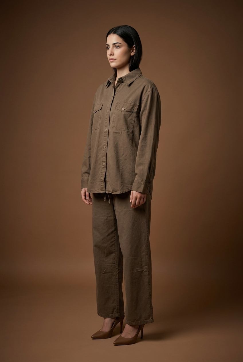 Relaxed Utility Shirt & Trouser Set