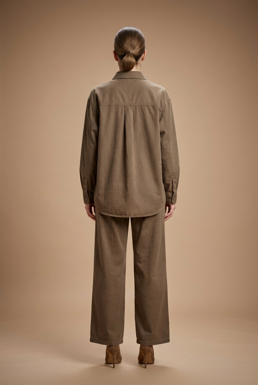 Relaxed Utility Shirt & Trouser Set