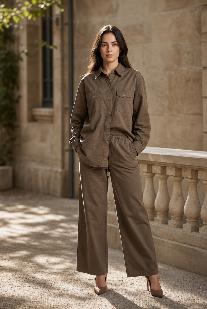 Relaxed Utility Shirt & Trouser Set