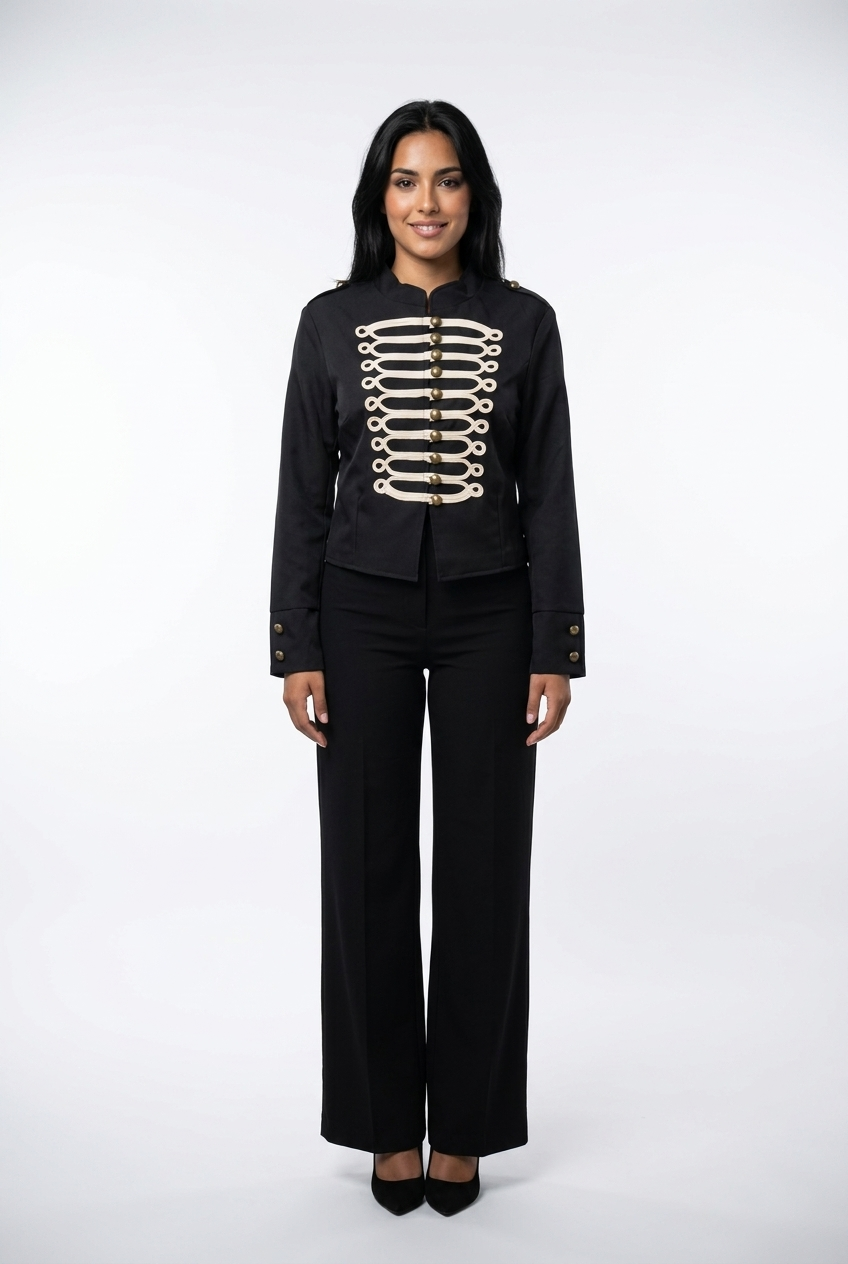 Braided Military Hussar Jacket