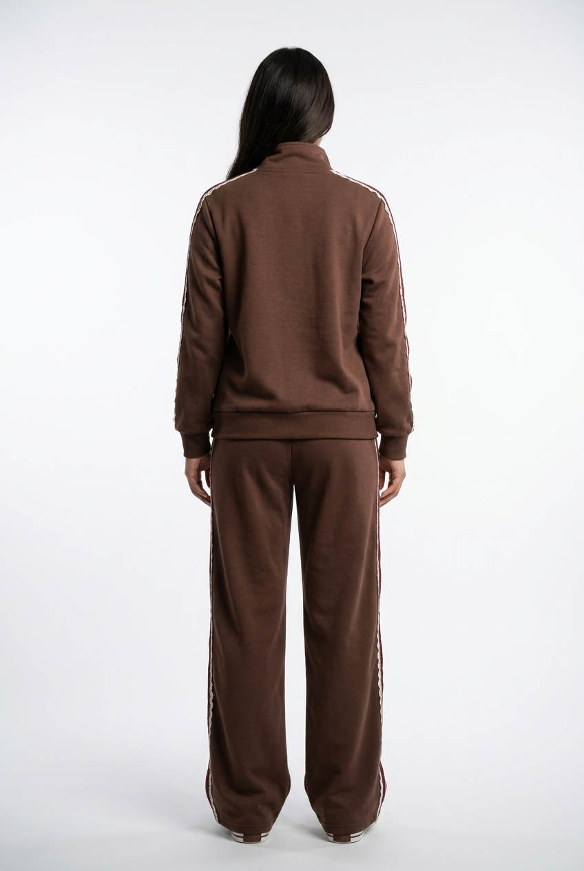 Toggle-Front Lace-Stripe Track Set