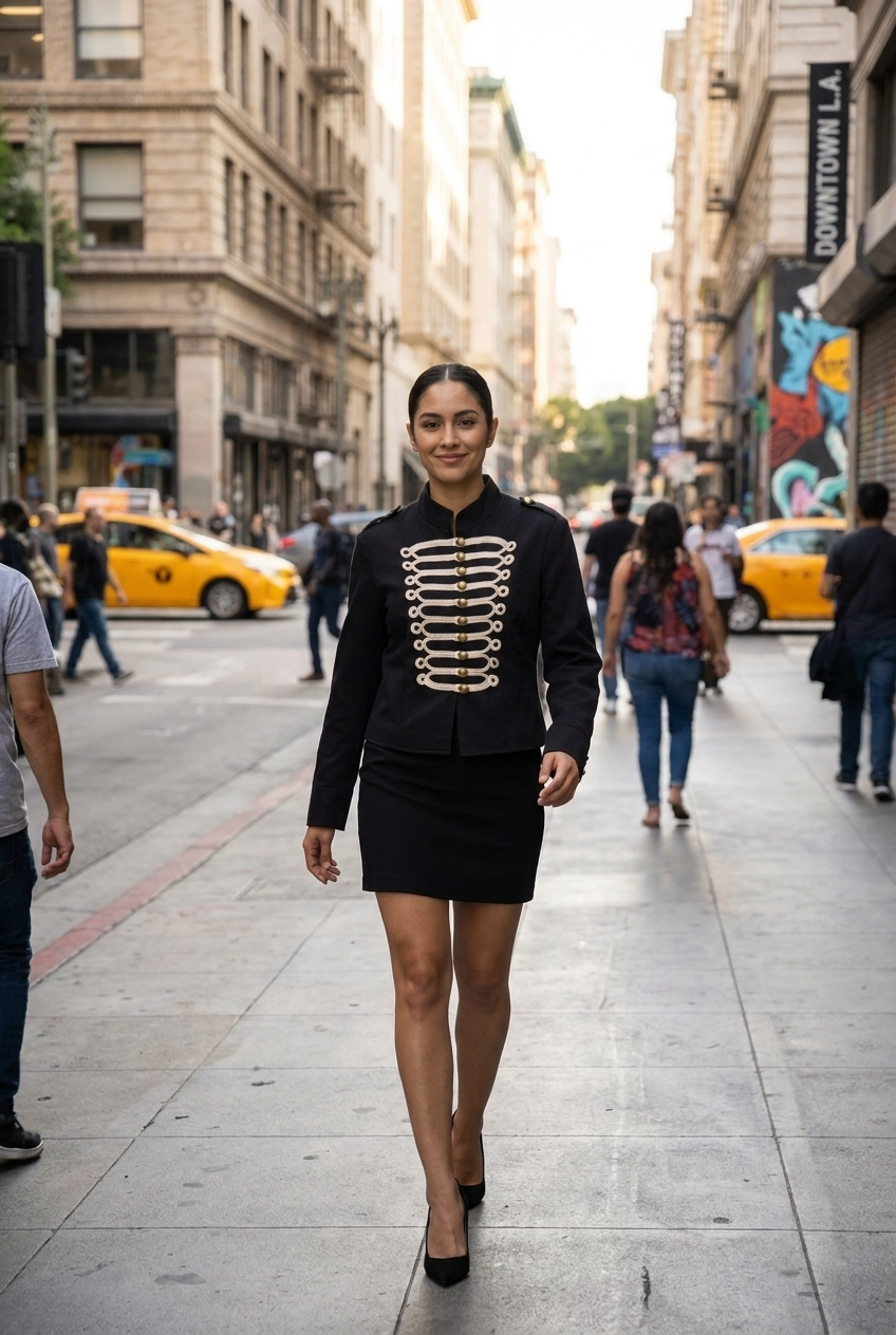 Braided Military Hussar Jacket