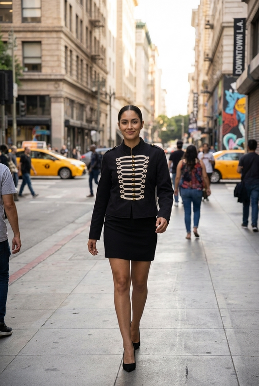 Braided Military Hussar Jacket