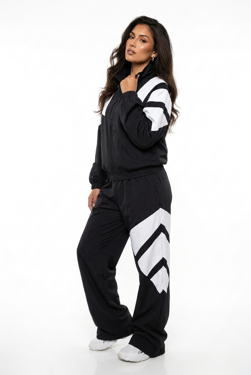 Geometric Color-Block Track Set