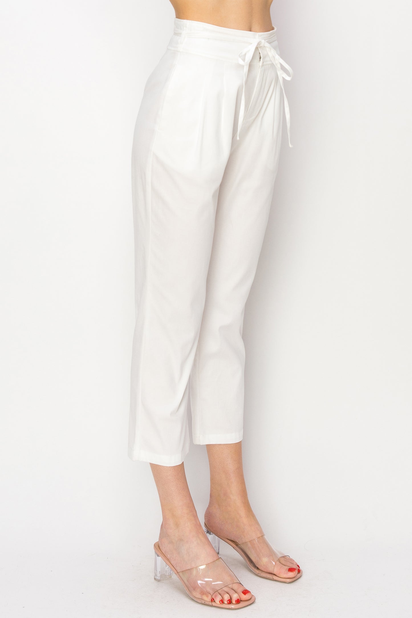 Drawstring Dream Cropped Pants